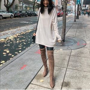 Shoes - Brown Over The Knee Boots Shoes - Brown Over The Knee Boots